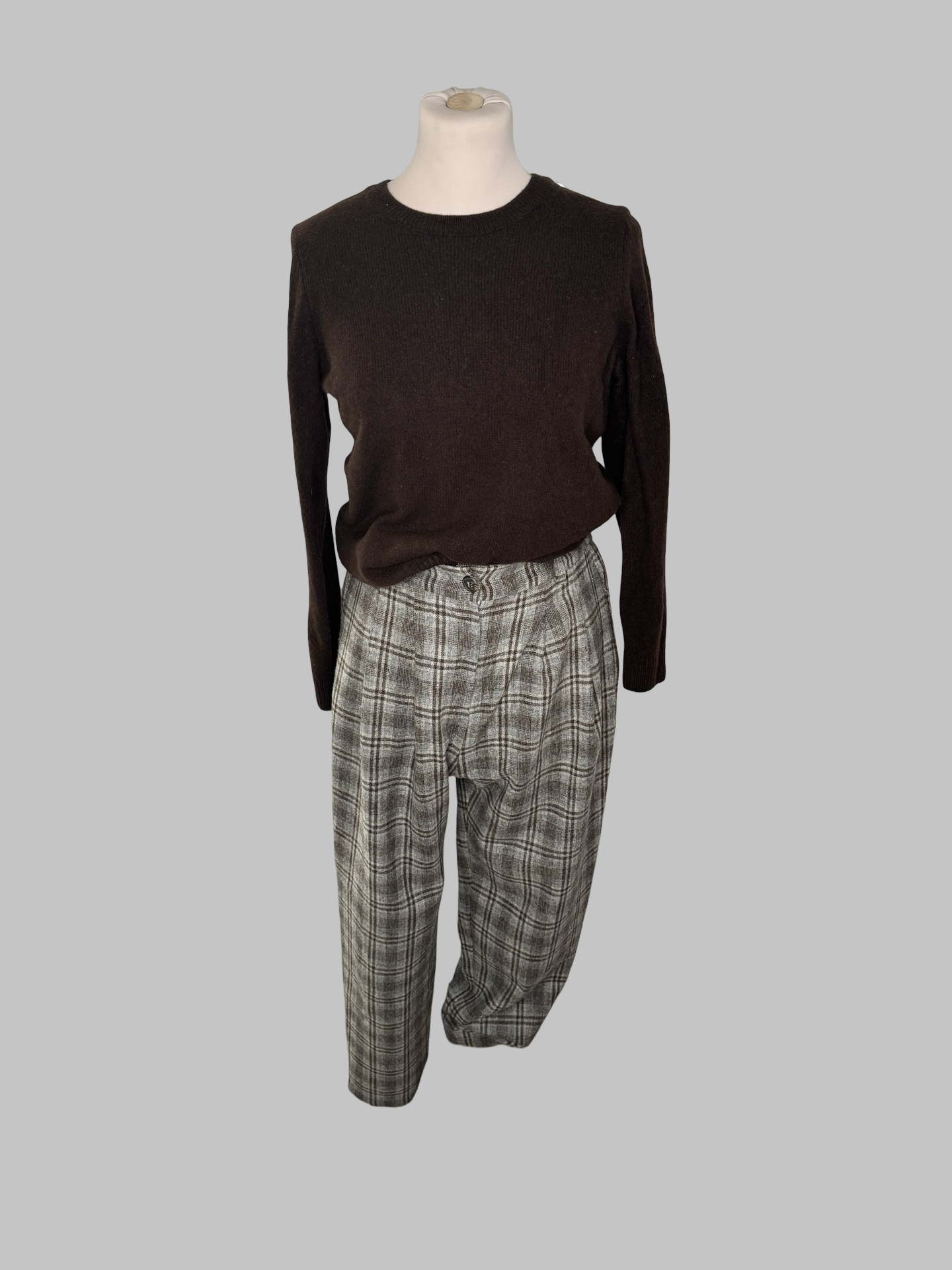 Pantalon à carreaux