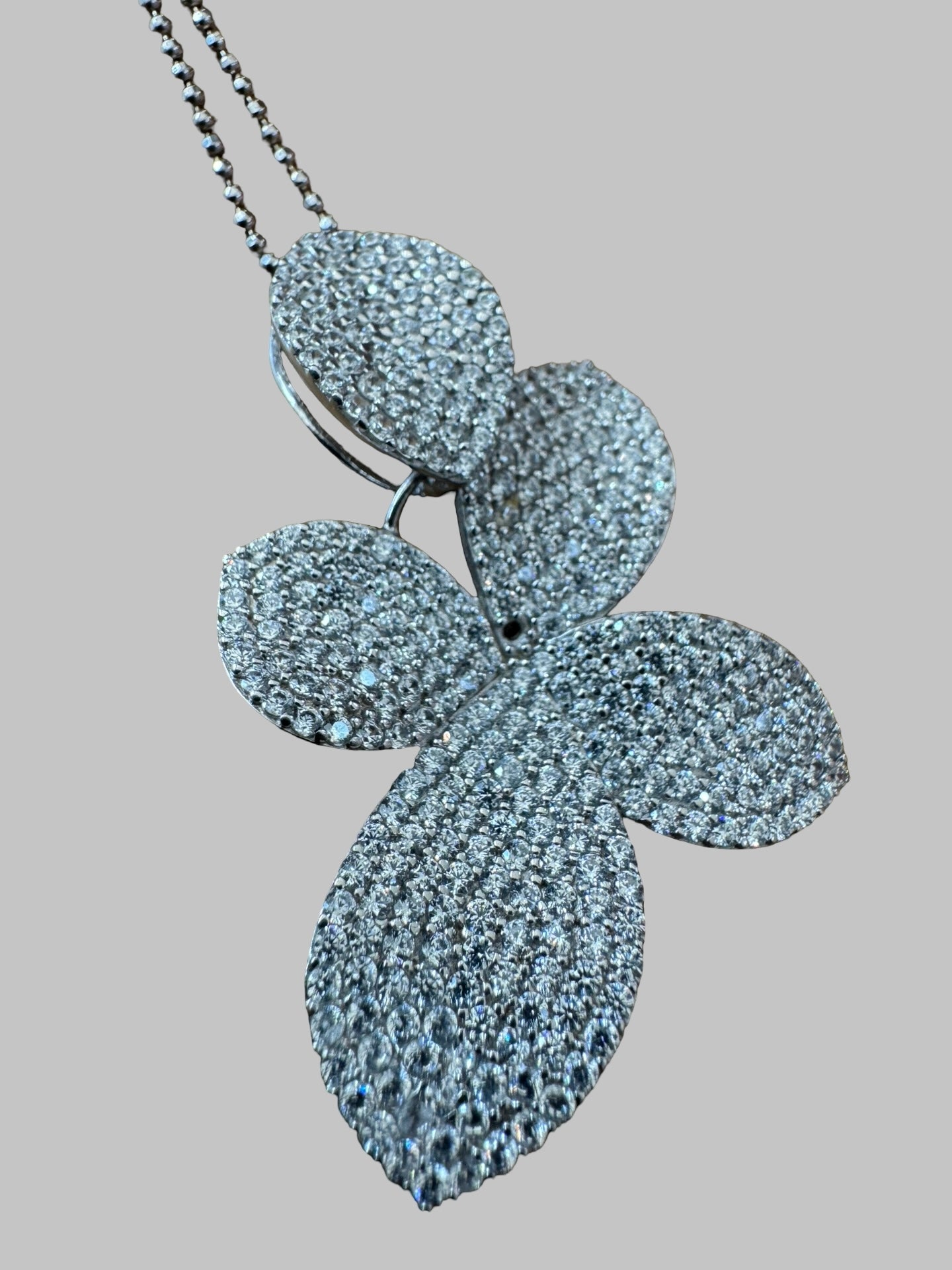 Bijoux fleurs argent