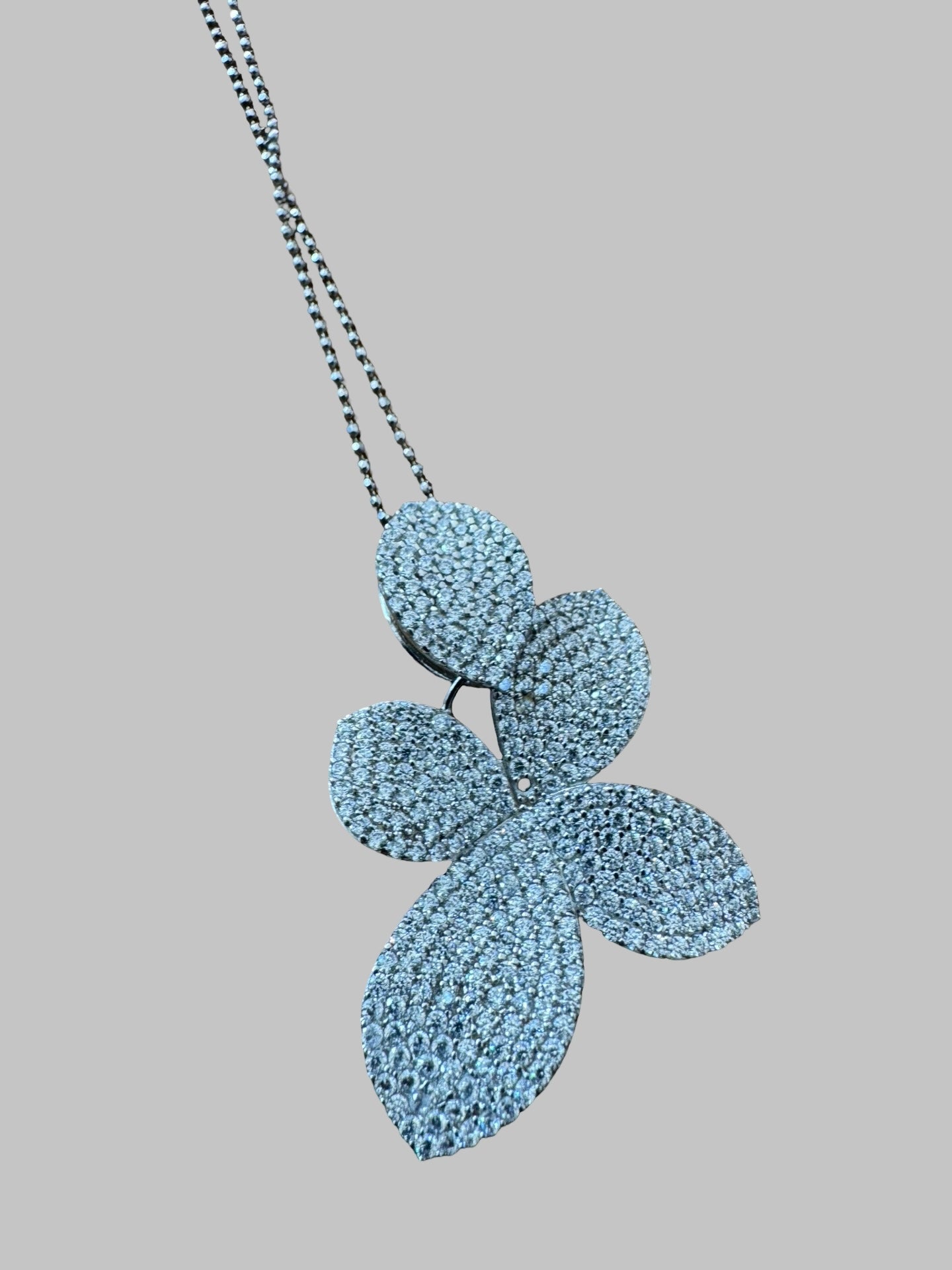 Bijoux fleurs argent