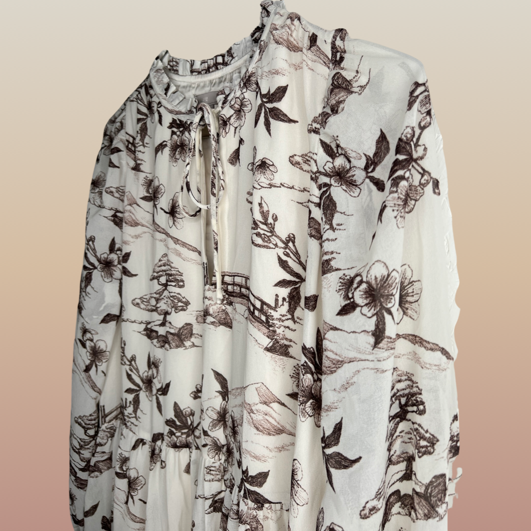 Robe fleuri H&M