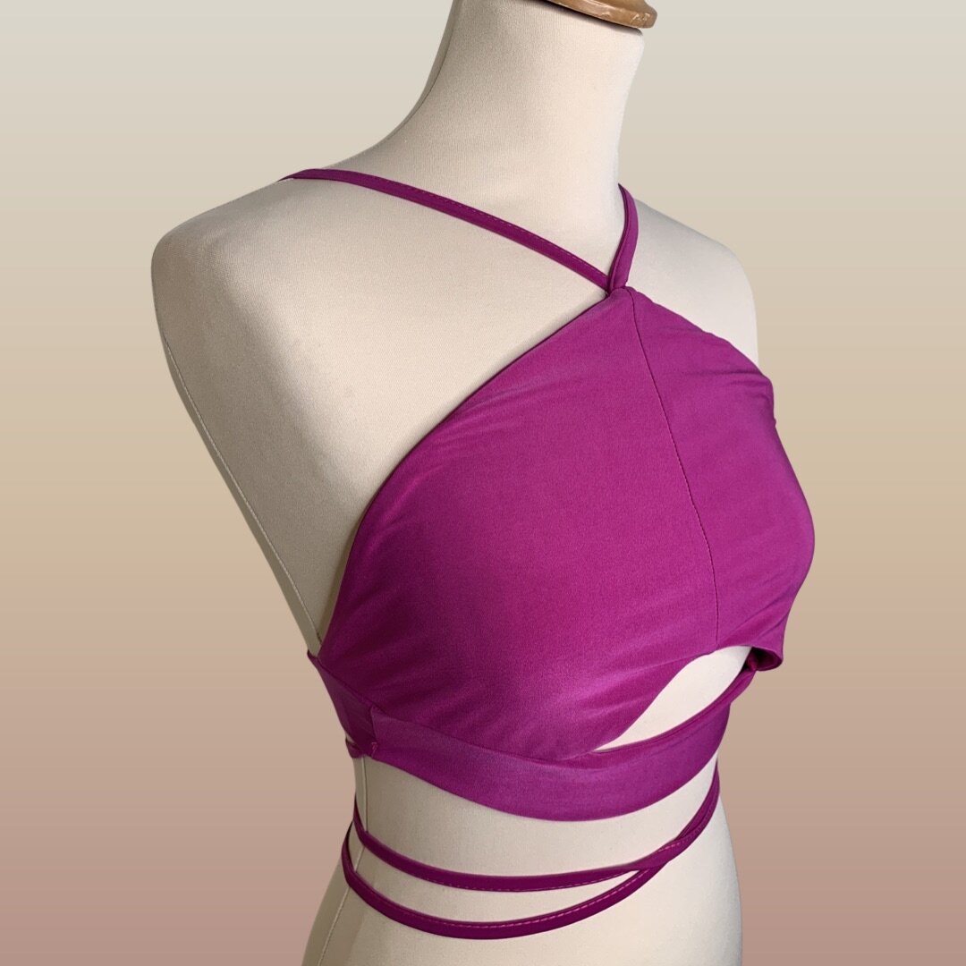 Croptop lacé