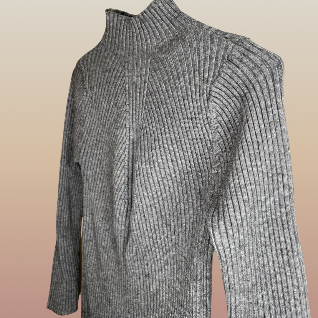 Pull col haut
