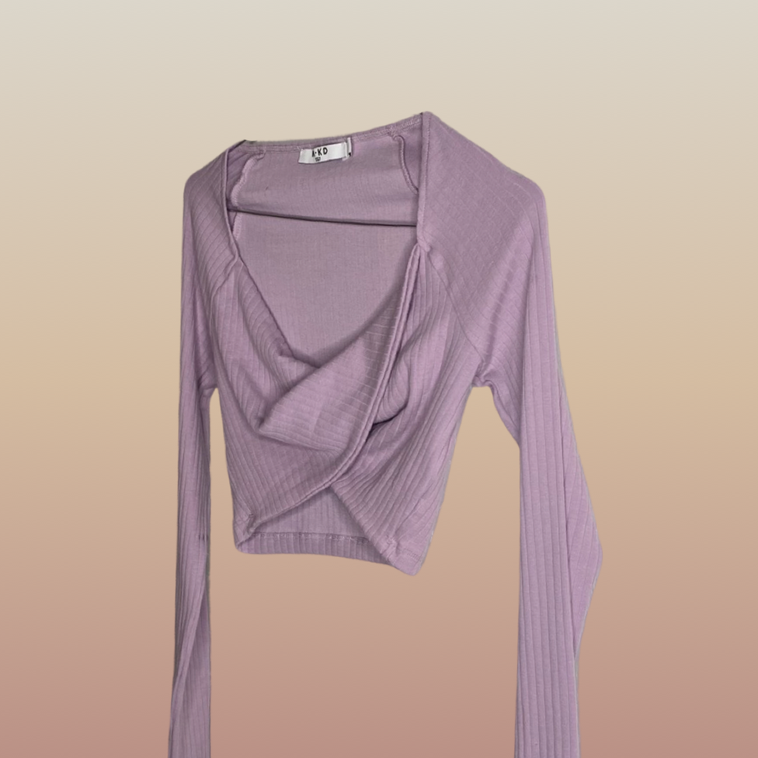 Pull court croisé Na-Kd