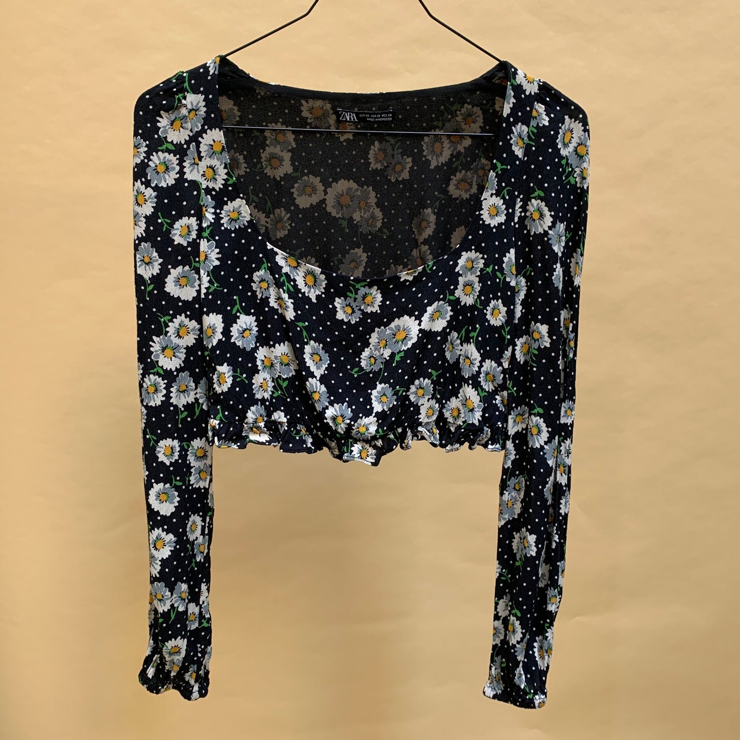 Blouse courte Zara