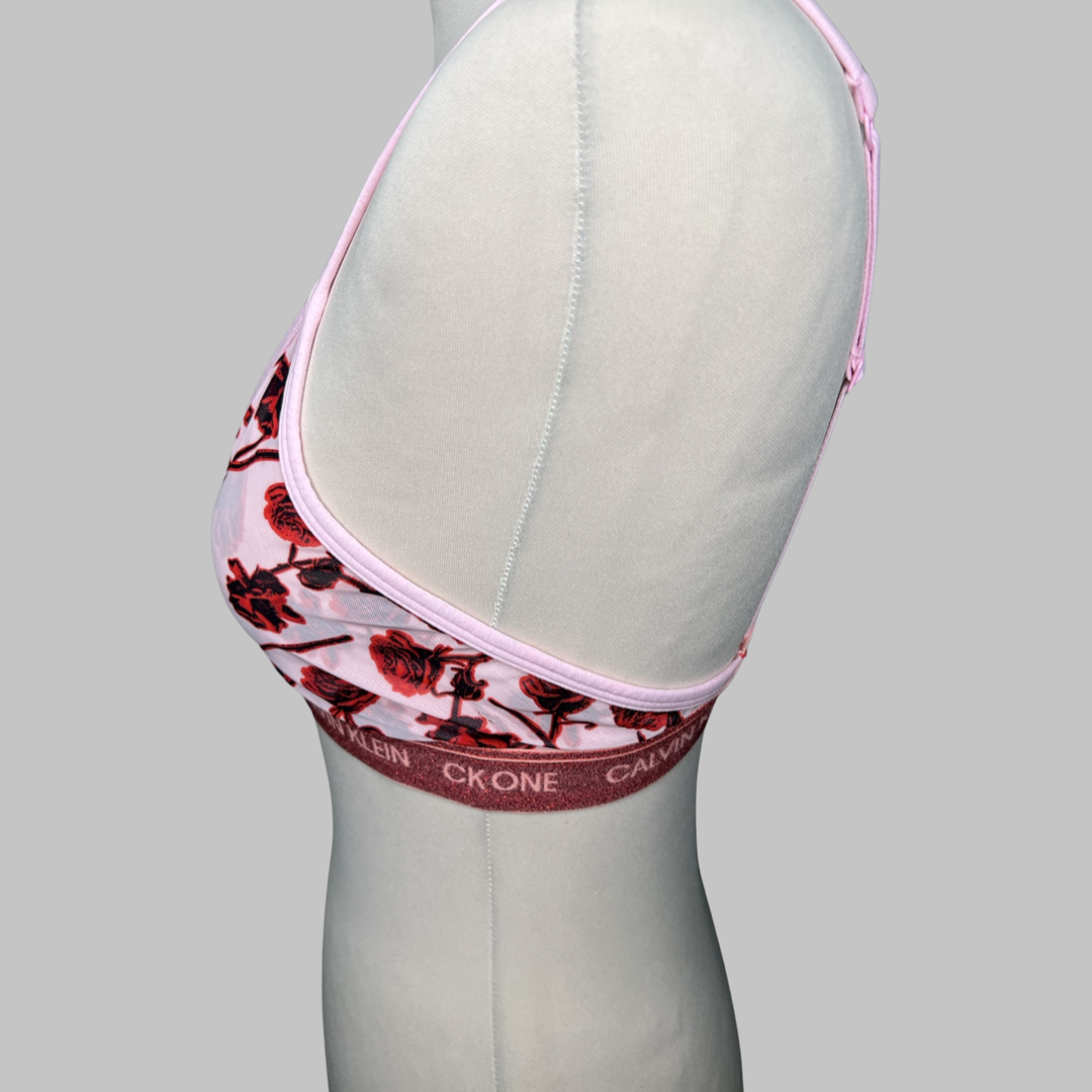 Soutien gorge fleurie Calvin Klein