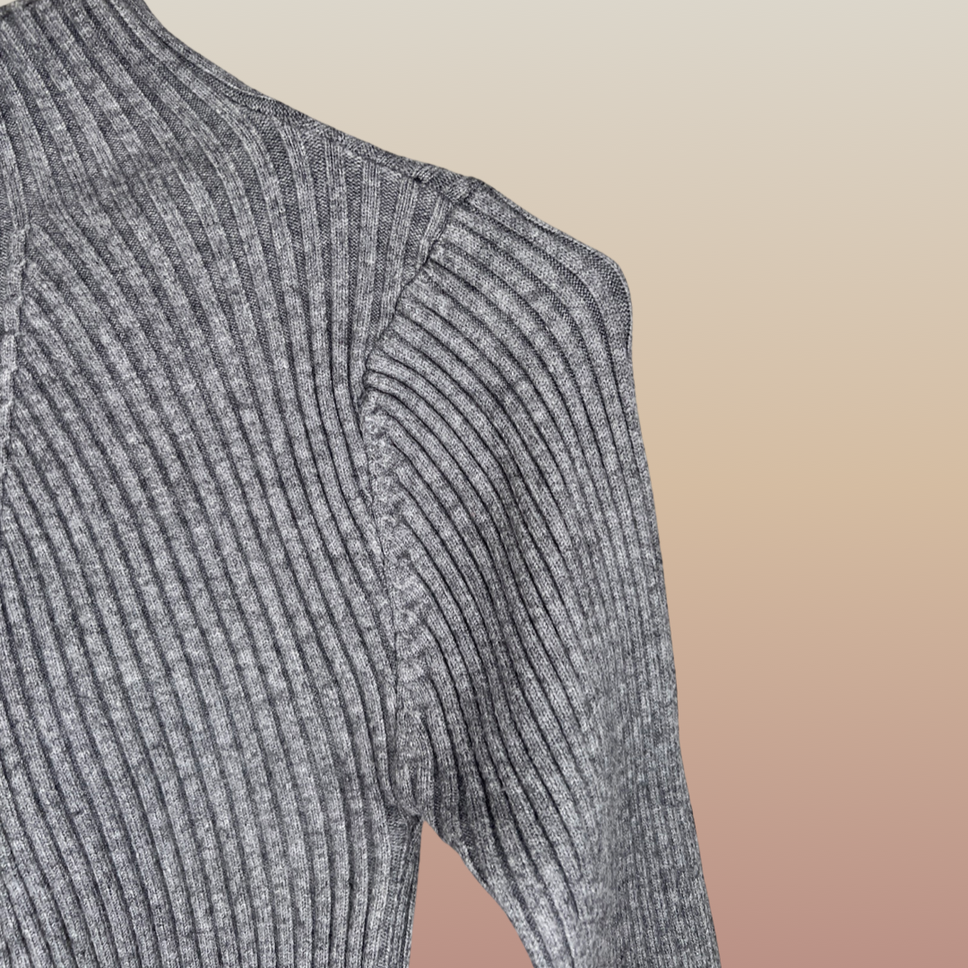 Pull col haut