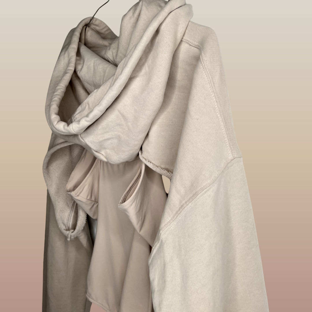 Body - croped hoodie Bershka