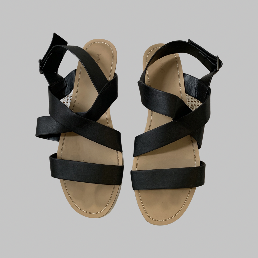 Sandales plateforme Mango