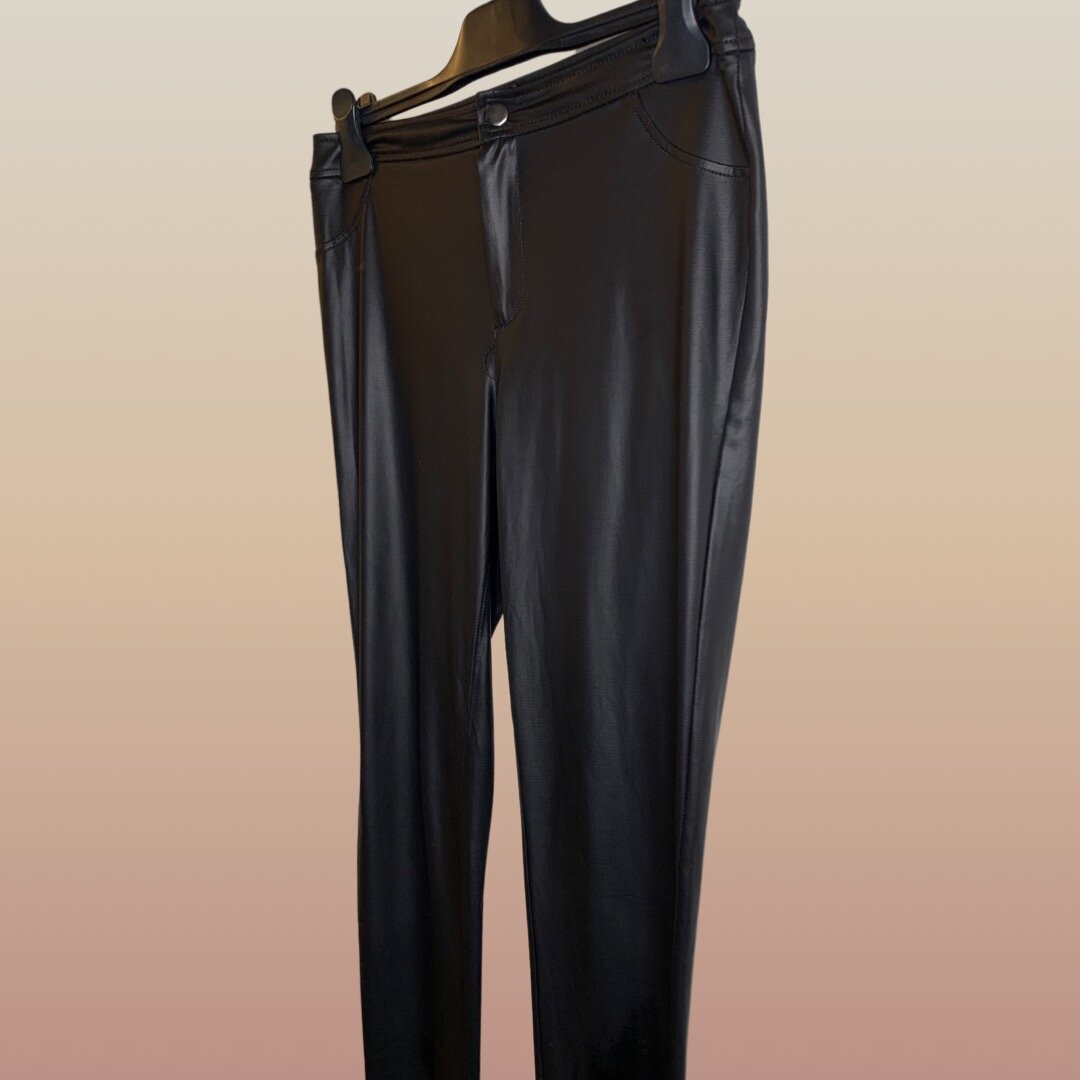 Legging similicuir Mango