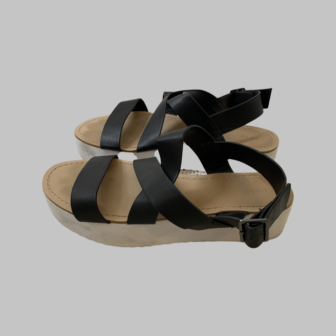 Sandales plateforme Mango