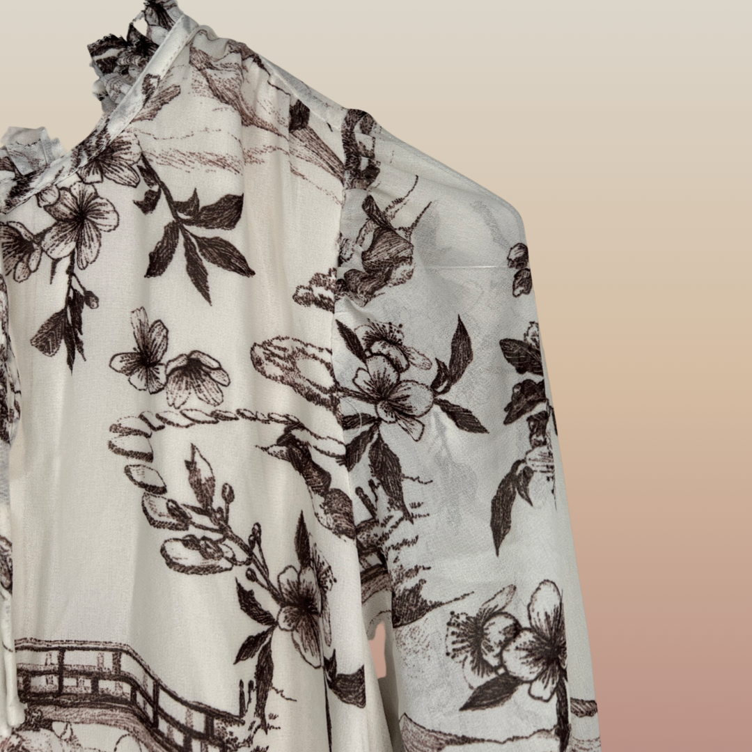 Robe fleuri H&M