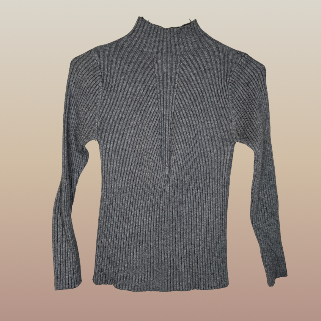 Pull col haut
