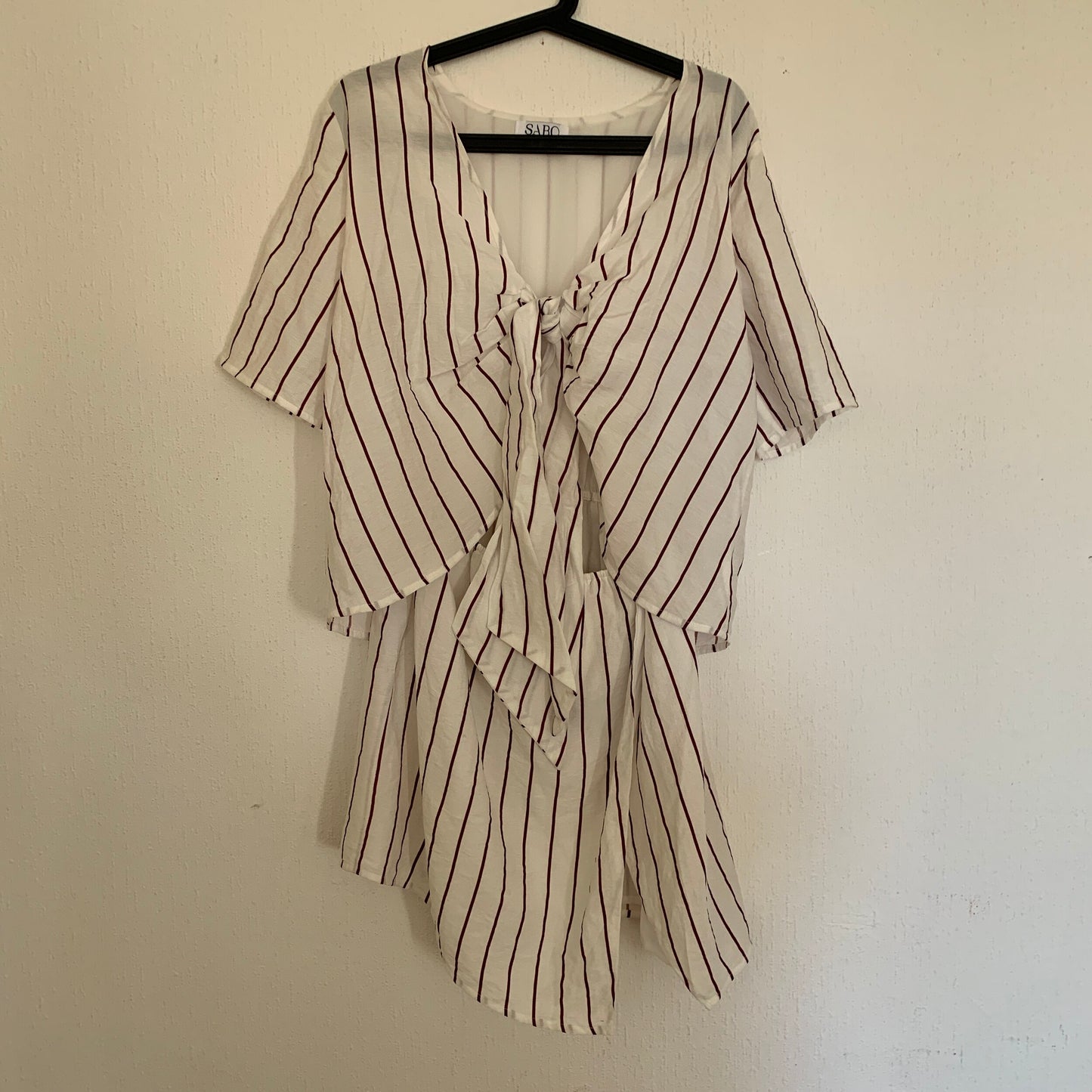 Robe rayé Saboskirt