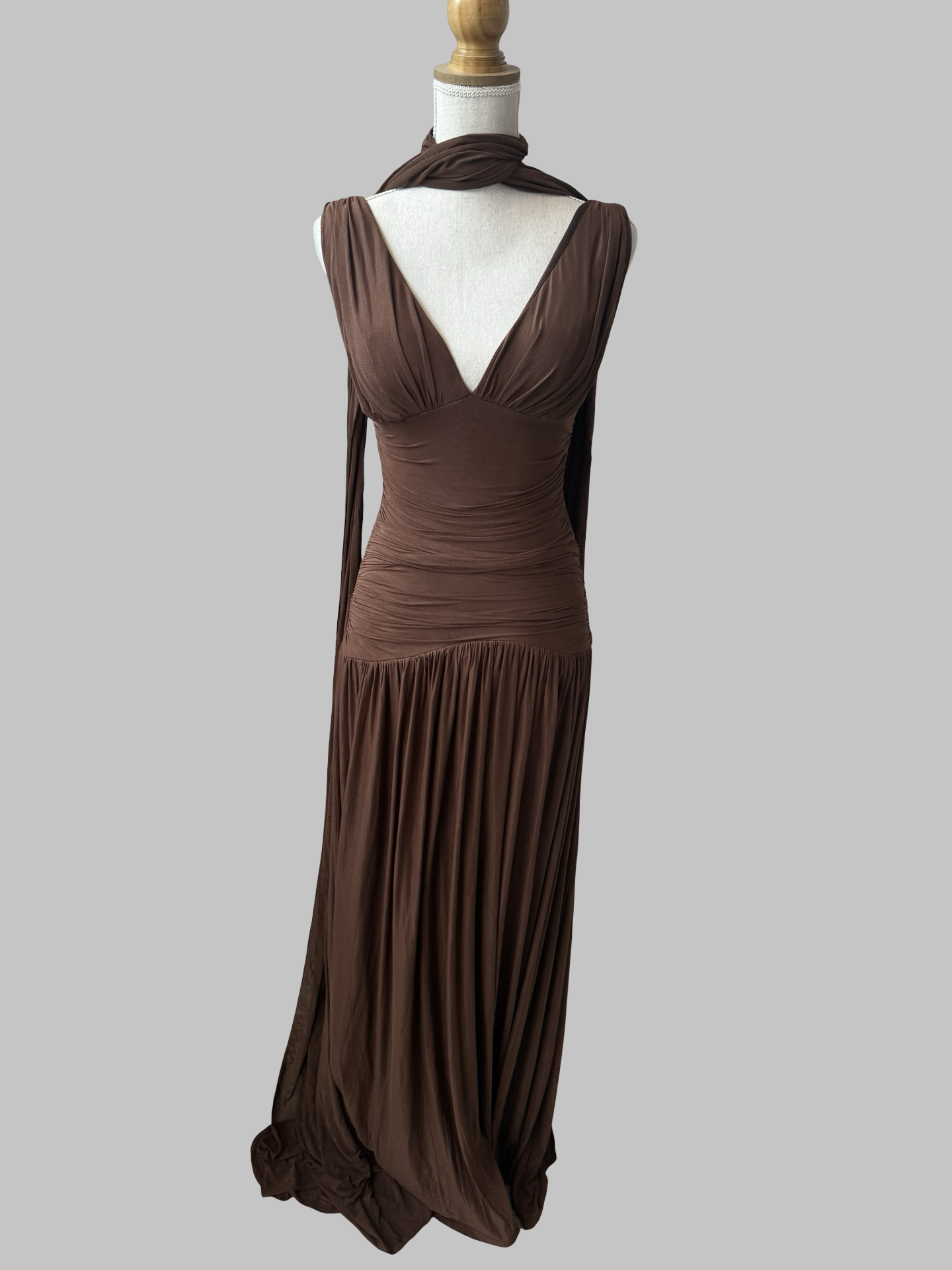 Robe drapé