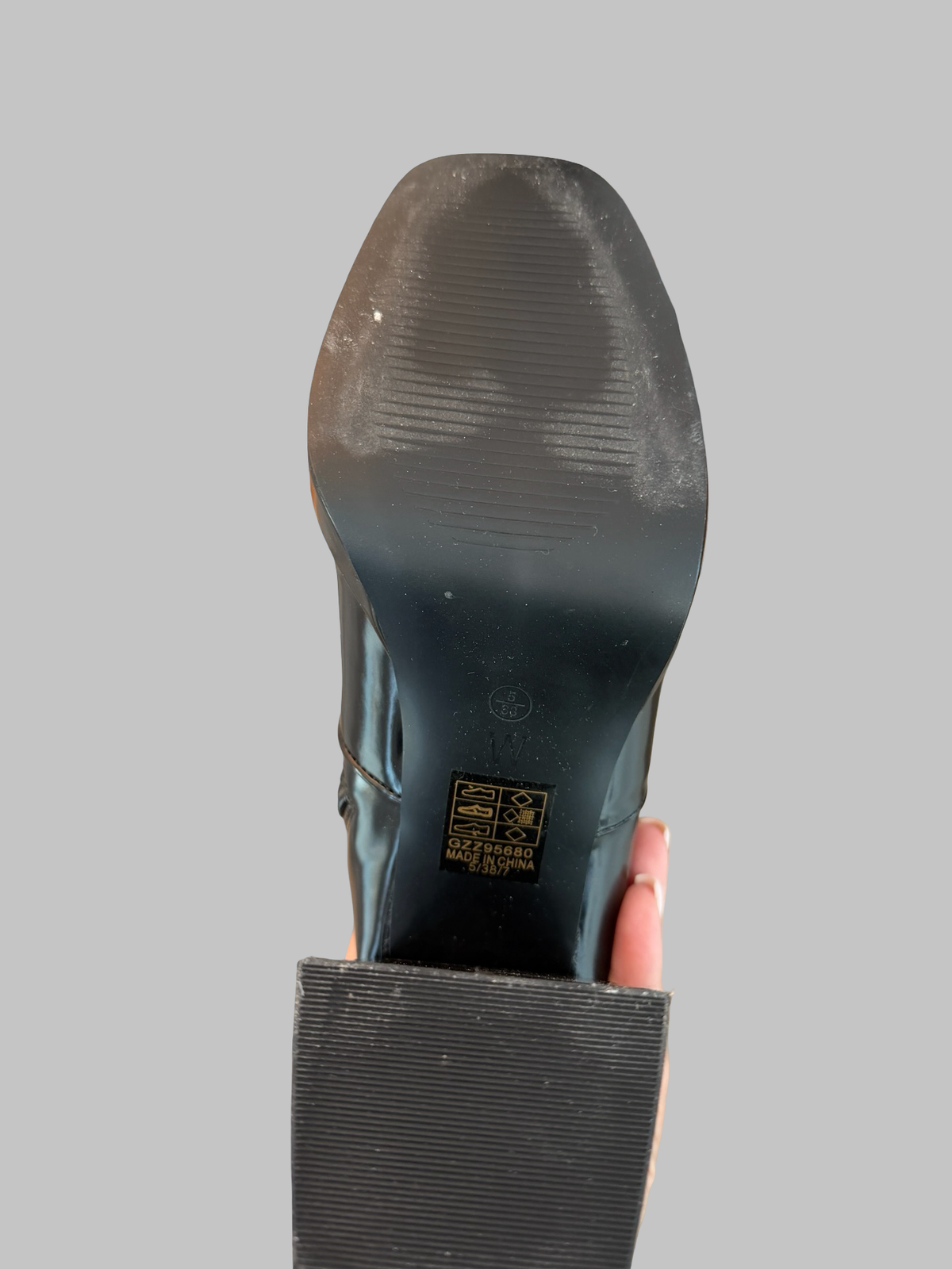 Bottes similicuir cuir