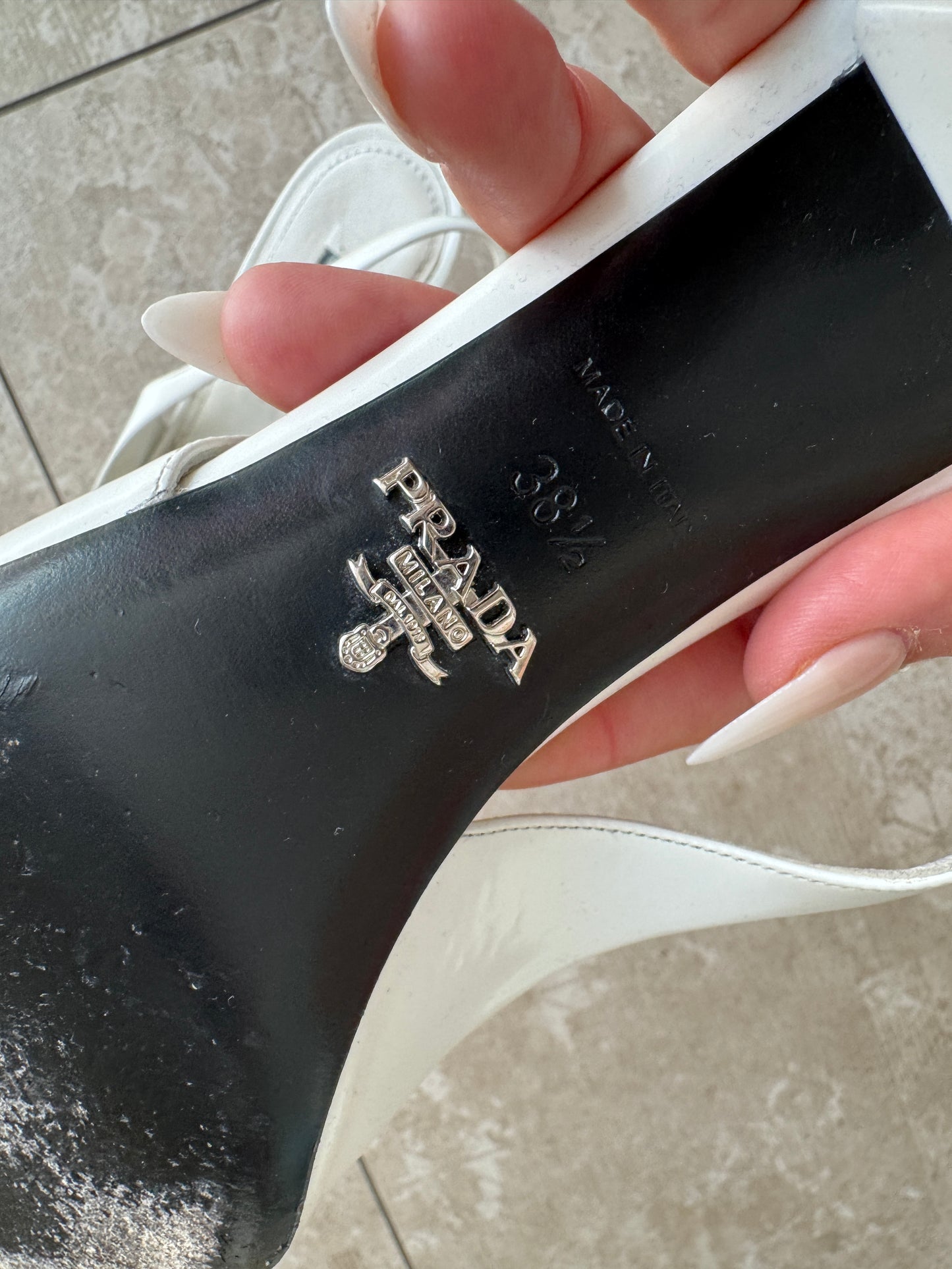 Sling back Prada
