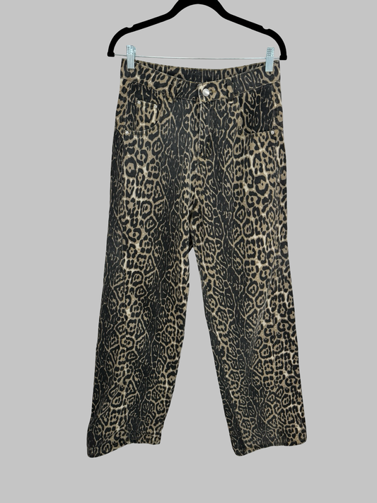 Jeans léopard