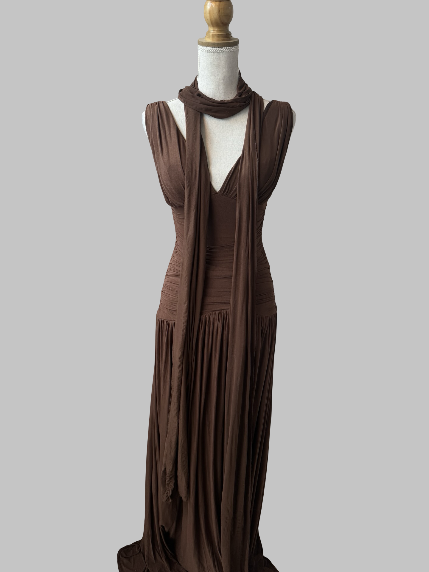 Robe drapé