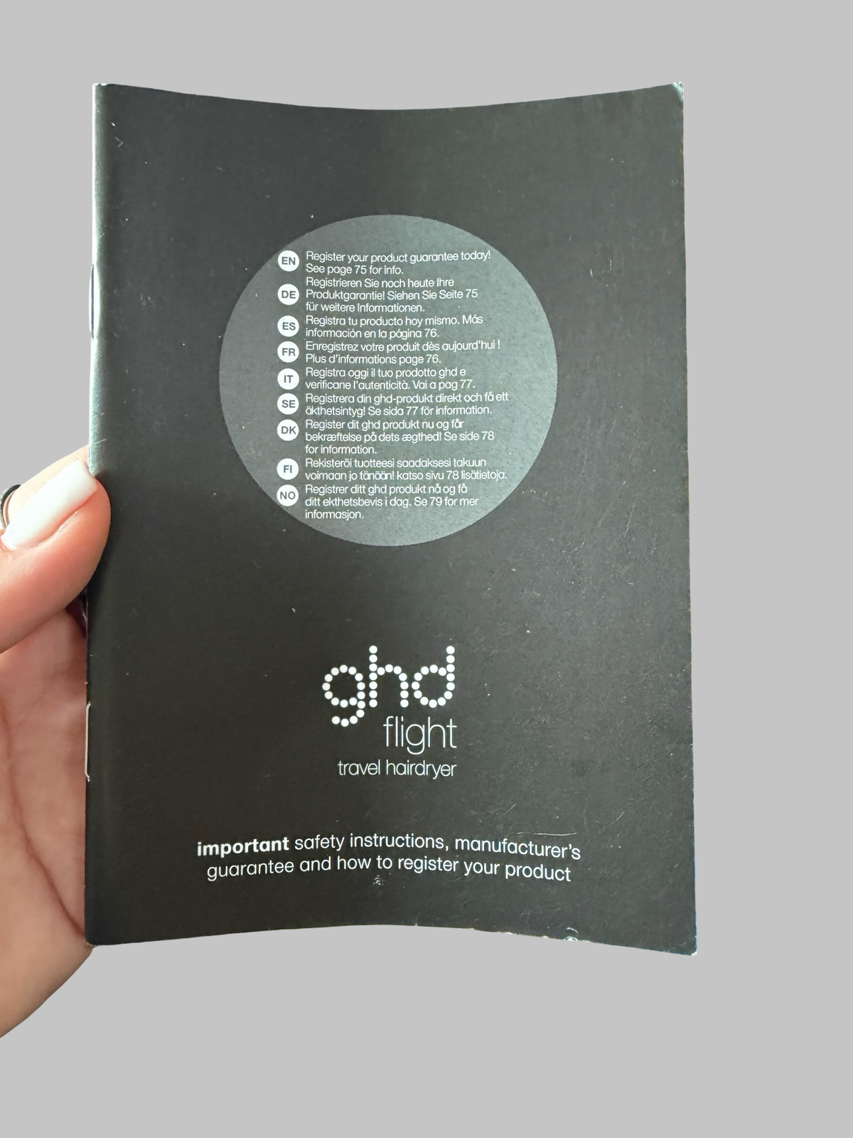 Sèche cheveux Ghd