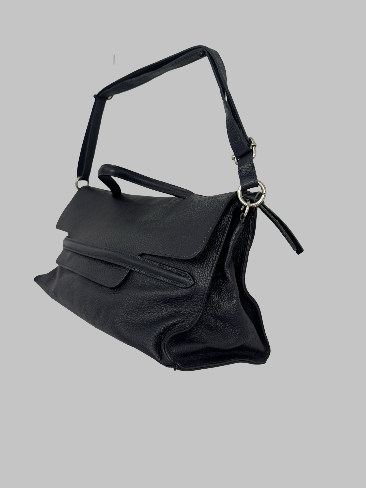 Sac marine en cuir