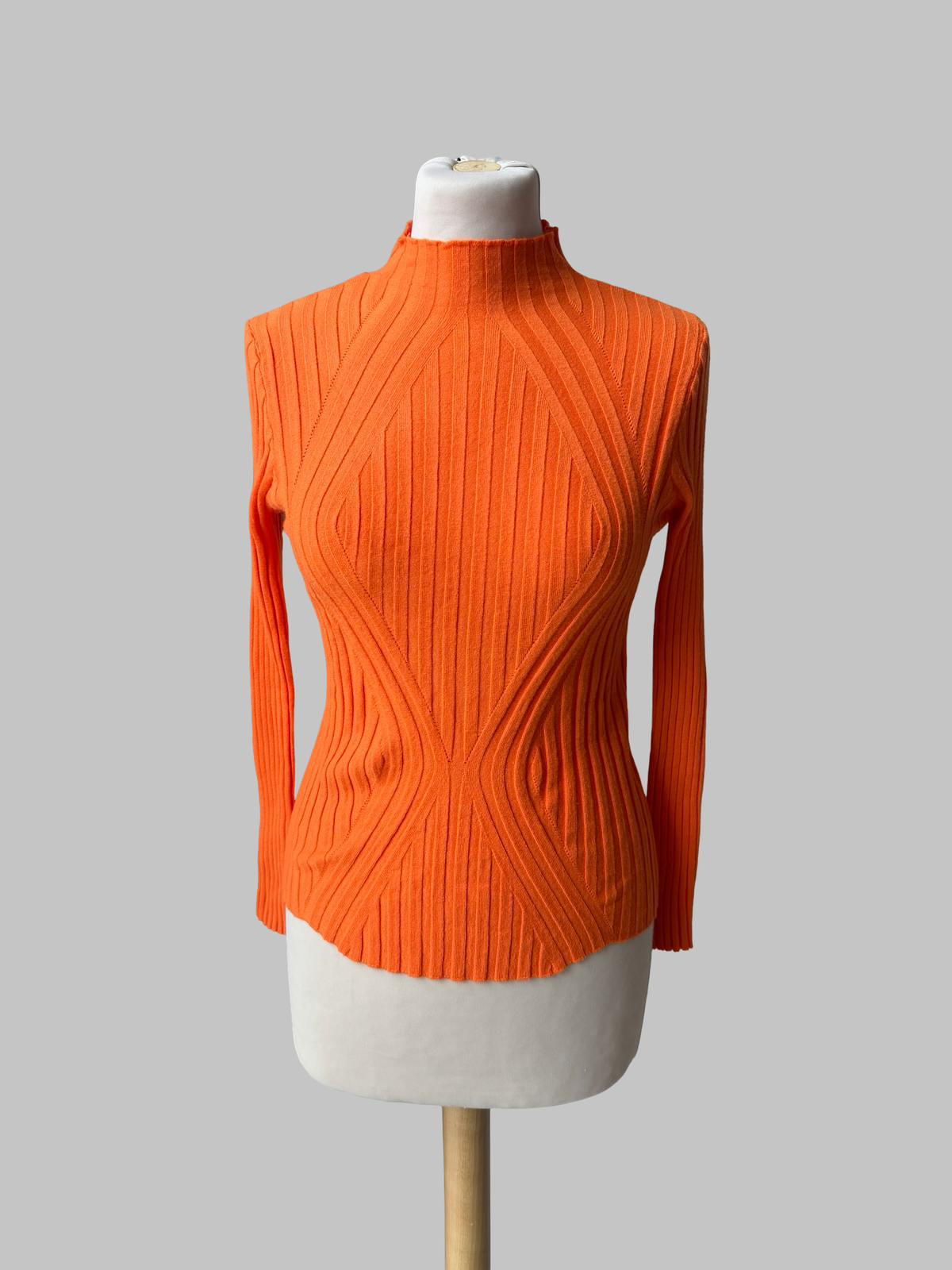 Pull col roulé