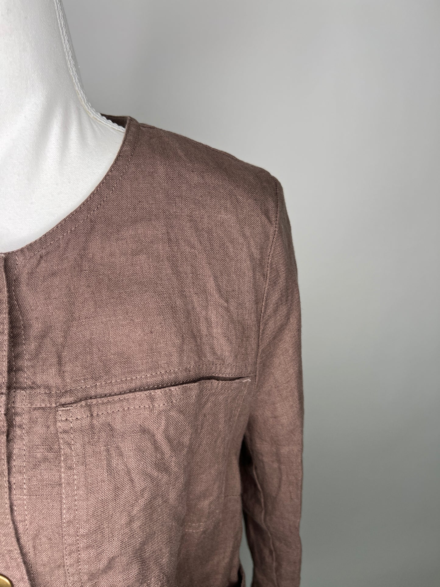 Chemise/Veste Not perfect linen