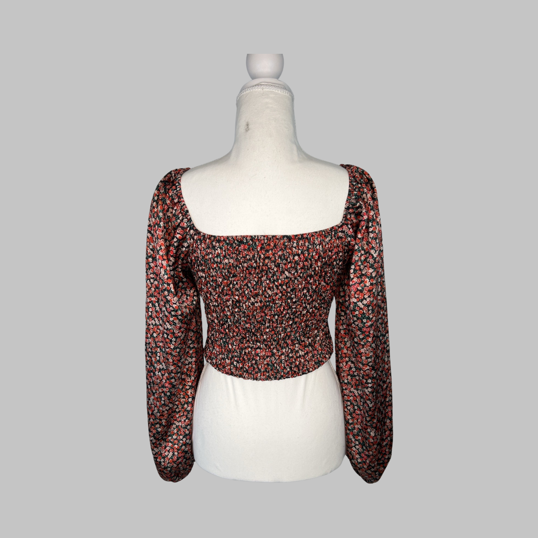 Blouse fleurie