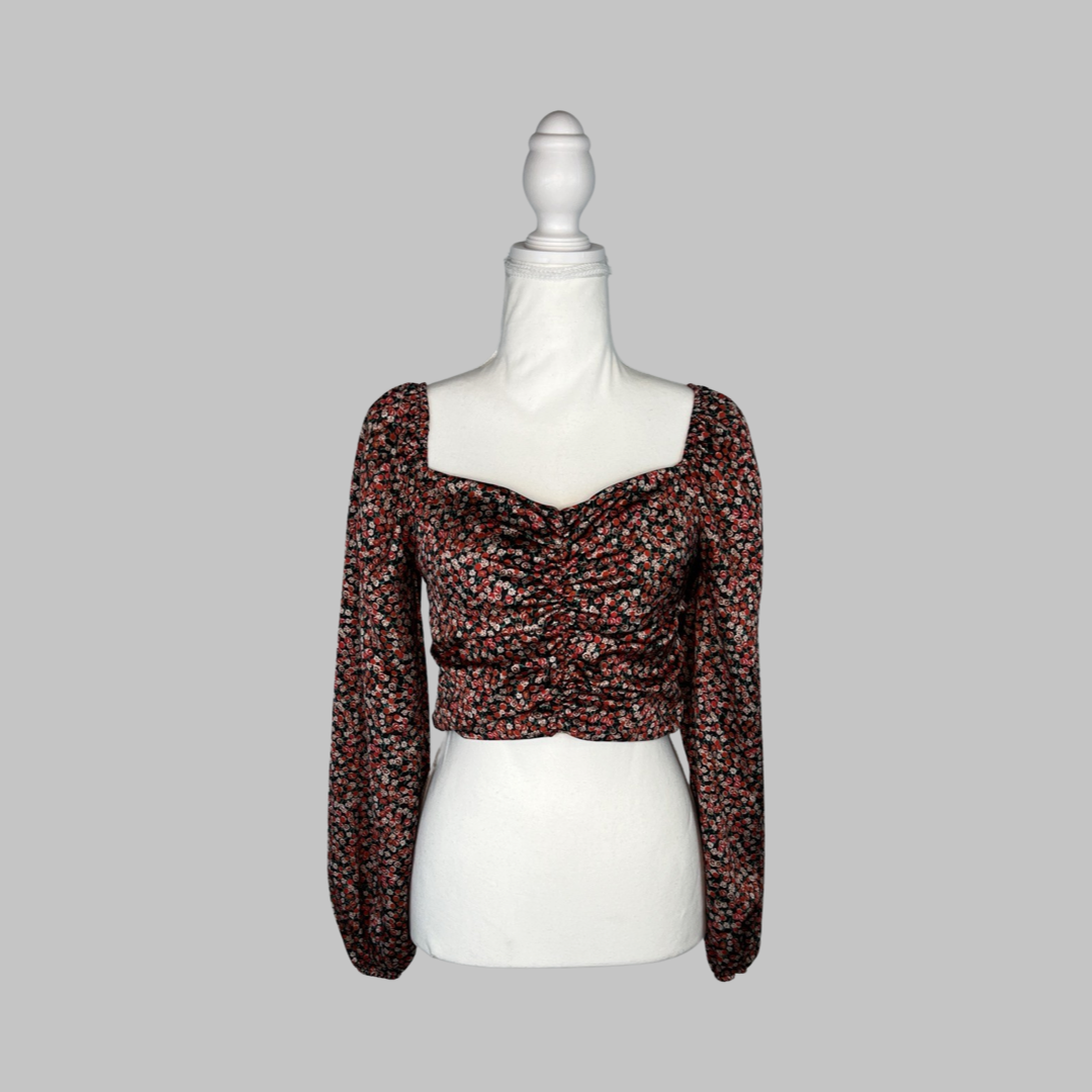 Blouse fleurie