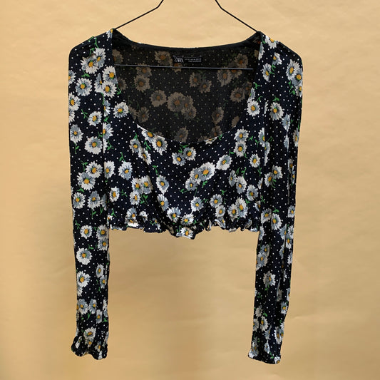 Blouse courte Zara