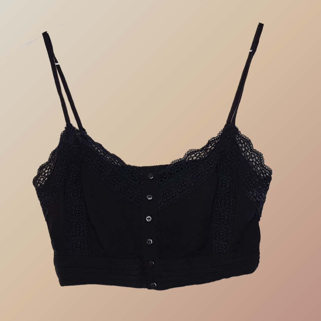 Croptop dentelle