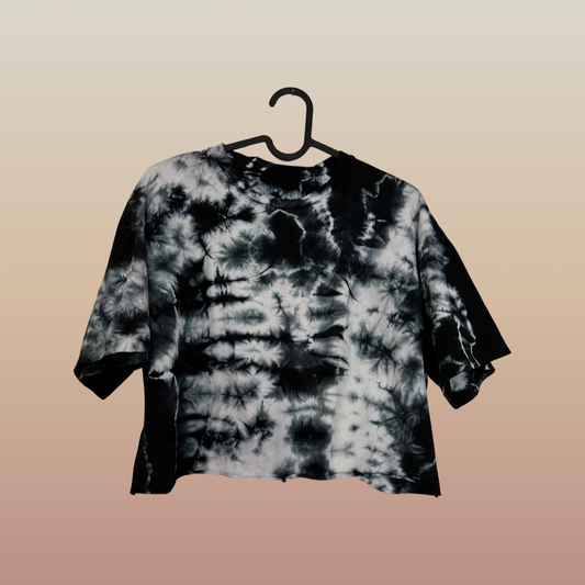 T-shirt court Tie and Dye