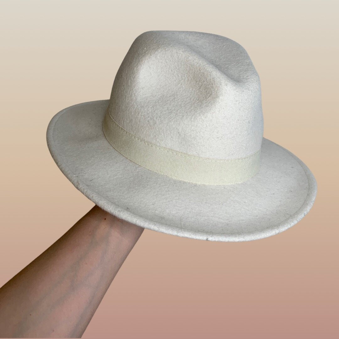 Chapeau feutré en laine