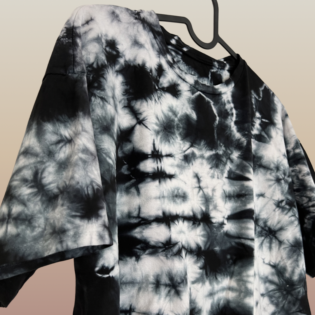 T-shirt court Tie and Dye