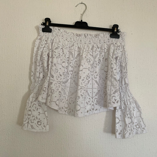Top dentelle Zara